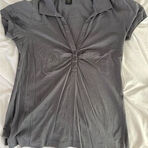 Gray Women's Top
